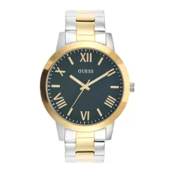 GUESS Round 44mm Green Dial Analog Men Watch - U1467G4M