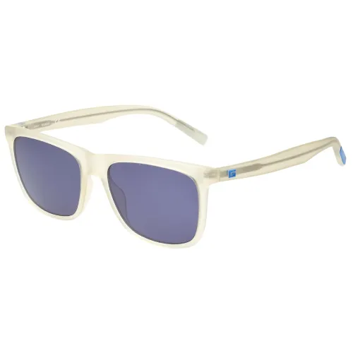 Image of Guess Transparent Full Frame Square Sunglasses