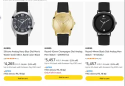 GUESS Watches Minimum 50% Discount