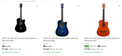 Image of Guitar Starting @ ₹1398
