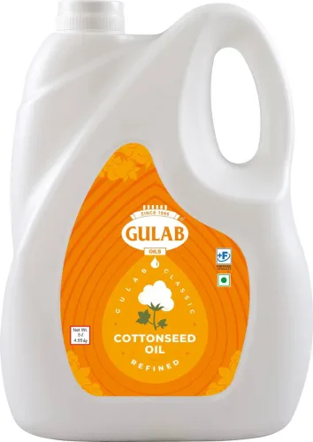 Image of Gulab Health Cottonseed Oil Can (Kapas Tel) (4.35 kg)
