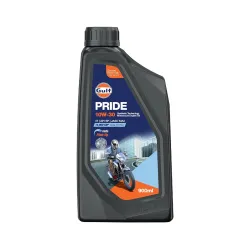 Gulf PRIDE 10W-30 4T JASO MA2 Synthetic Blend Engine Oil (1L)