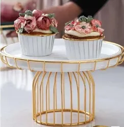 GUPTADECOR 18 cm Cake Cake Stand (Pack of 1)