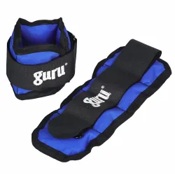 GURU Ankle Weights Pack of 2 Pieces, Wrist Strap For Gym Ankle Weight Cuff For Men & Women For Training, Workout