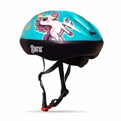 GURU Cycling Helmet, Light Weight with Superior Ventilation, Helmet for Mountain, Road Bike & Skating Helmet with Premium White EPS Foam Lining, Ideal for Adults and Kids