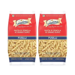 Gustora Fusilli Pasta Combo 500g x2 Pack