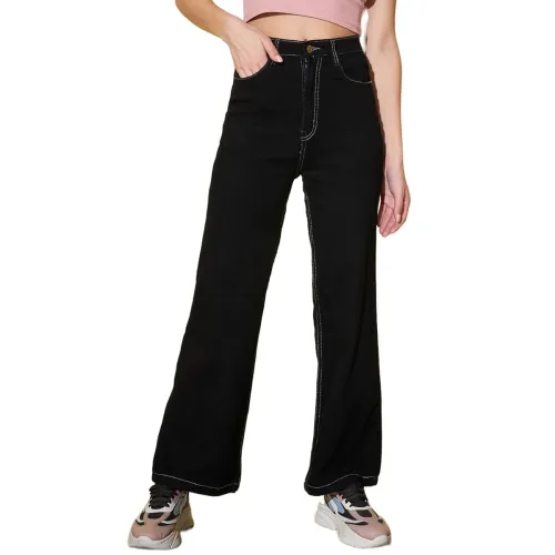 Image of GUTI Womens High Rise Ankle Length Jeans