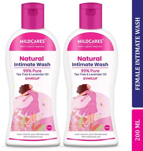 Image of Gynocup Intimate Wash Pack of 2 (200 ml)