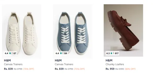Image of H&M Casual Shoes Up to 70% Discount 