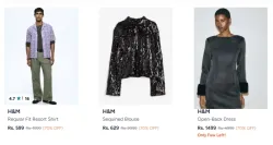 H&M Clothing up to 70% Discount