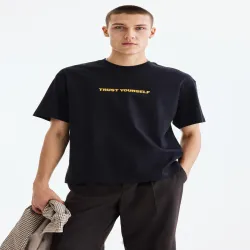 H&M Loose Fit Printed T-shirt