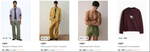 Image of H&M LOOT Upto 70% Discount 