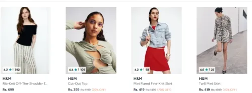 Image of H&M LOOT Upto 70% Discount