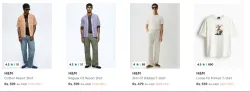 H&M Mens Clothing up to 70% discount