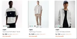 H&M Mens Cloths up to 65% Discount