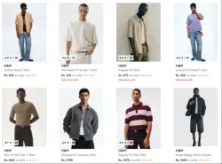 H&M Mens Clothing up to 65% Discount