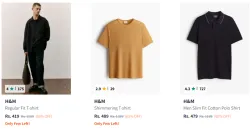 H&M Mens Clothing @ Up to 65% OFF