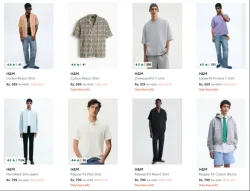 H&M Mens Clothing up to 70% Discount