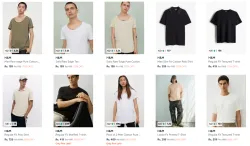 H&M T-shirt Starting @ ₹169