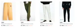 H&M Trousers Up to 60% Discount