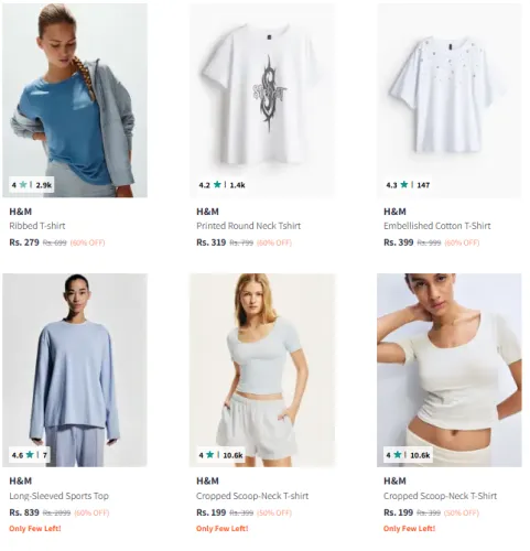 Image of H&M Women's Clothing @ Up to 60% OFF