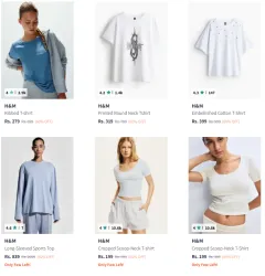 H&M Womens Clothing @ Up to 60% OFF