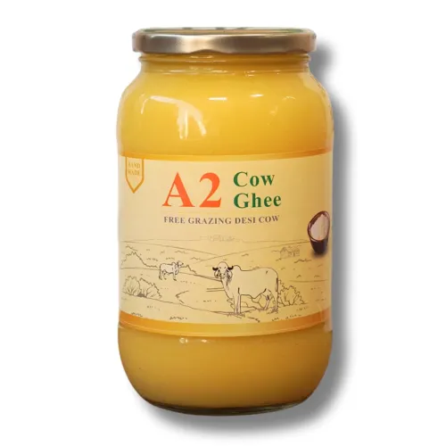 Image of H2 Milk Farm A2 Desi Cow Ghee 1000ml x 2 Pack