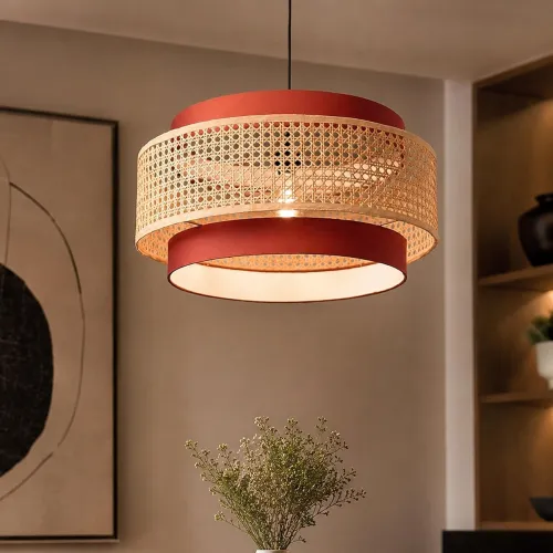Image of Habere India Bamboo Pendant Lamp