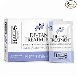 Habibs De-Tan Treatment Kit Skin Brightening & Tan Removal 12g X 6
