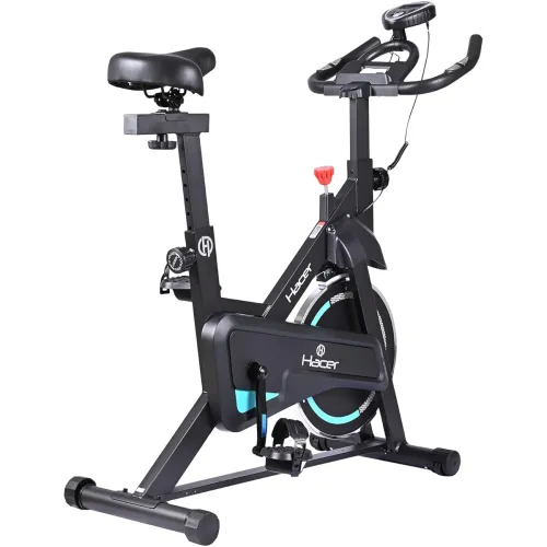 Image of HACER HT03 Air Bike Fitness Exercise Cardio Cycle 4Kg Flywheel Weight Full Body Workout with Speed
