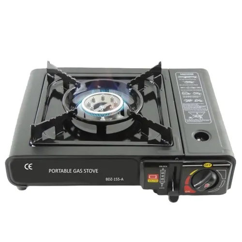 Image of Hacer Portable Camping Gas Stove Burner with Carrying Case