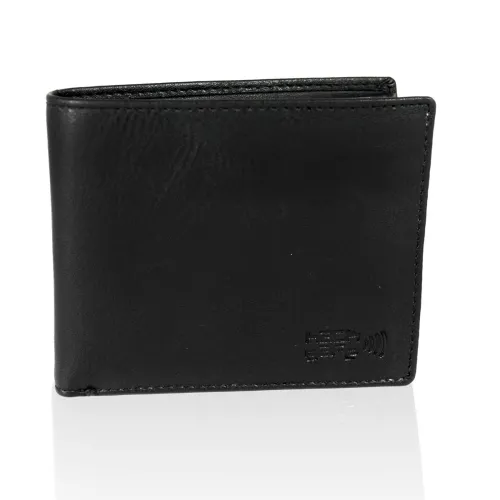 Image of HackSafe RFID Blocking Estoric Removable Card Case Wallet - Black