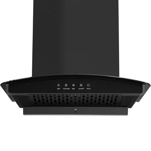 Image of Hafele Curve Bolt 60 Auto Clean Wall Mounted Chimney