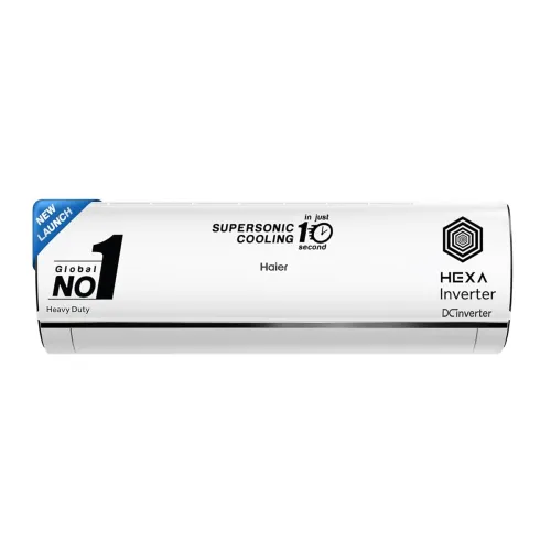 Image of Haier 1.6 Ton 5 Star Heavy Duty Wi-Fi Hexa Inverter Smart Split AC