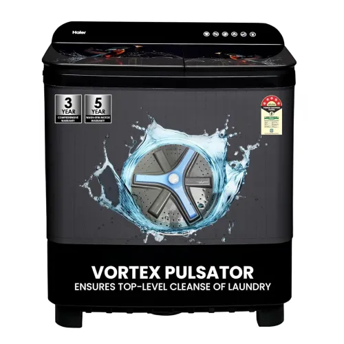 Image of Haier 11kg 5-Star Semi Automatic Top Load Washing Machine (HTW110-178FL)