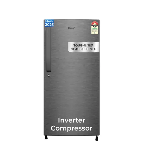 Image of Haier 190 L 5 Star Direct Cool Inverter Single Door Refrigerator with Fast Ice