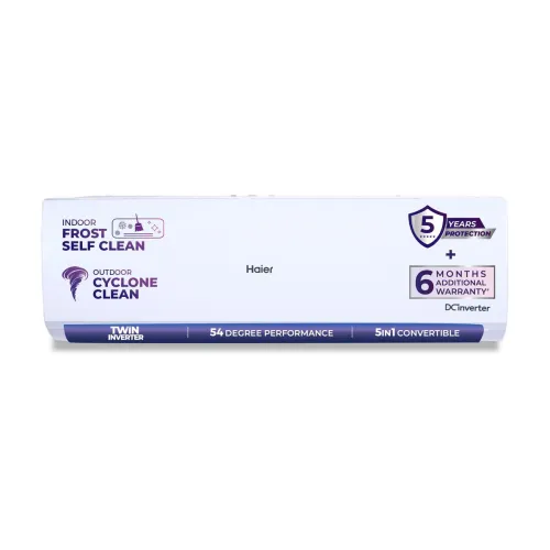 Image of Haier 2026 Model 1.5 Ton 3 Star Split Twin Inverter AC