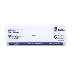 Haier 2026 Model 1.5 Ton 3 Star Split Twin Inverter AC