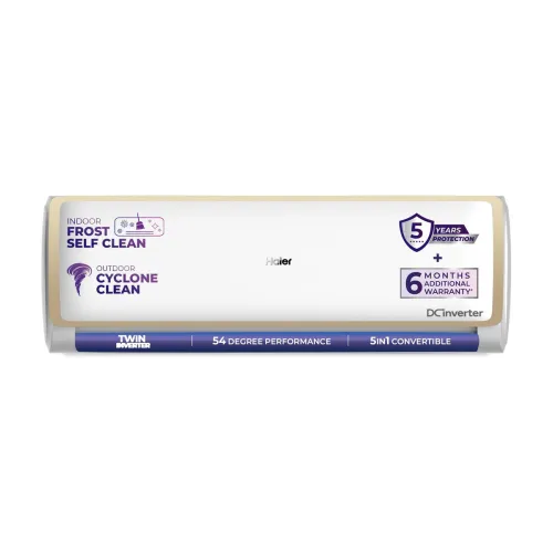 Image of Haier 2026 Model 1.5 Ton 5 Star Split Twin Inverter AC