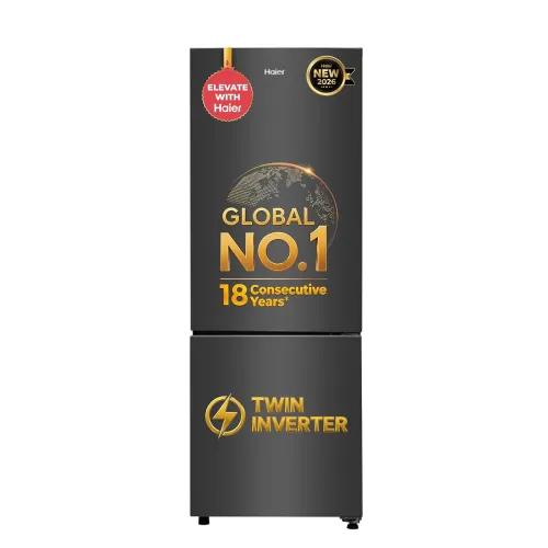 Image of Haier 237 L 2 Star Frost Free Bottom Mount Refrigerator