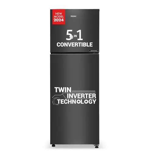 Image of Haier 240 L, 3 Star, ( HEF-253GB-P ) Double Door Refrigerator ‎