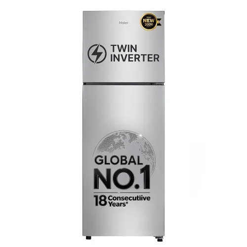 Image of Haier 240 L 2 Star Frost Free Twin Inverter Double Door Refrigerator 
