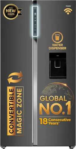 Image of Haier 596L Side by Side 3-Star Refrigerator