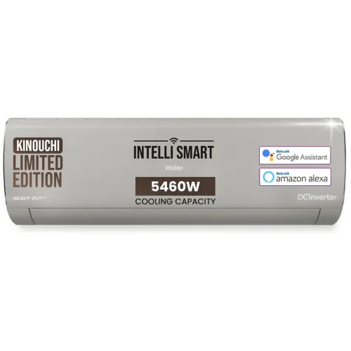 Image of Haier Limited Edition 1.5 Ton 5 Star HEXA Inverter Smart Split AC (5460 Watts, Copper, Heavy Duty, Wi-Fi, 4-Way Swing, F