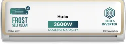 Haier 2025 Model 1 Ton 5 Star Split Inverter Intelli-Convertible 7 in1 Convertible, HD Filter, Frost Self Clean, Upto 20