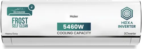 Image of Haier 2025 Model 1.5 Ton 5 Star Split Inverter AC (HSU19K-PYSC5BN-INV, White, Grey)