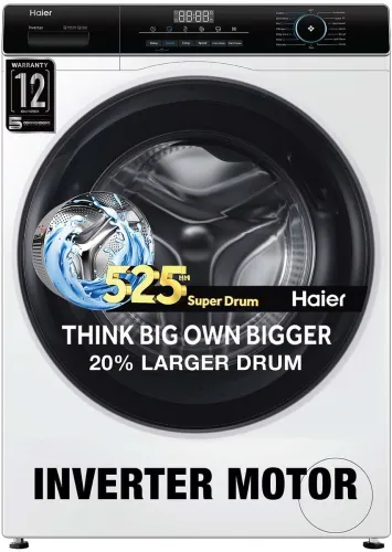 Image of Haier 7 kg AI with Inverter Motor Fully Automatic Front Load