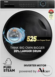 Haier 8kg AI Inverter Front Load Washing Machine (HW80-IM12929C)