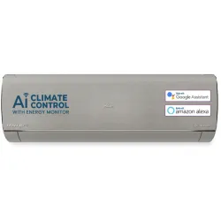 Haier Gravity Series 1.6 Ton 5 Star AI Climate Control Smart Split AC (5460 Watts, HEXA Inverter, Copper, Fabric Finish,