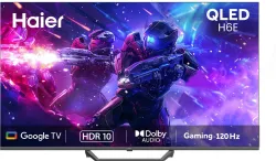 Haier H6E 65-Inch 4K QLED Smart Google TV (65H6E)